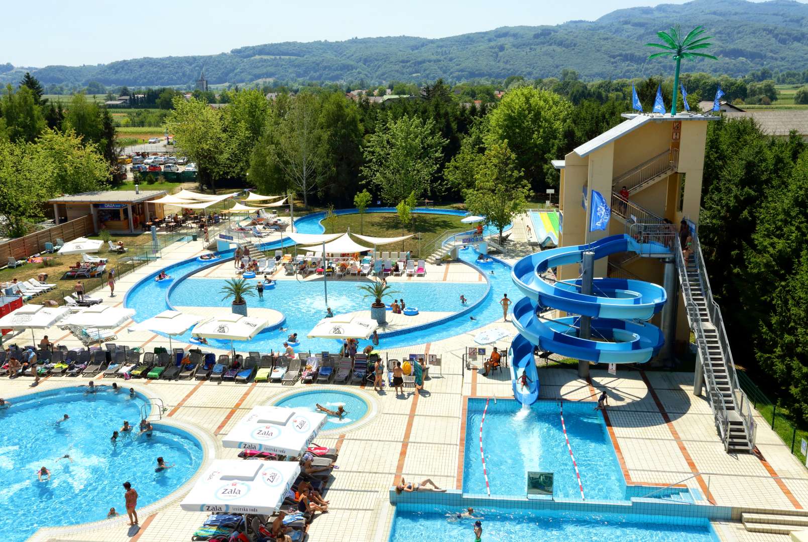 Terme Paradiso s termalnimi bazeni in tobogani